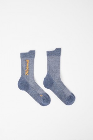 NNormal Merino socks Kék | 863BLHGCY