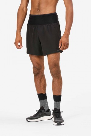 NNormal Race Shorts Fekete | 437HTRNPZ