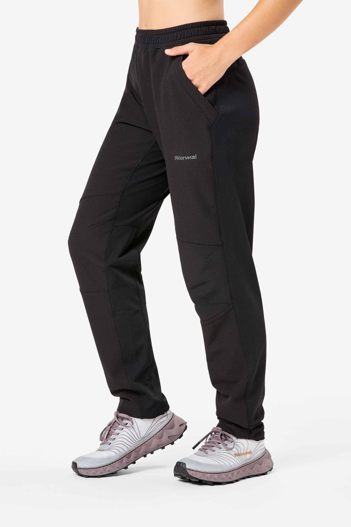 NNormal Active Warm Pants Fekete | 947UOELJT