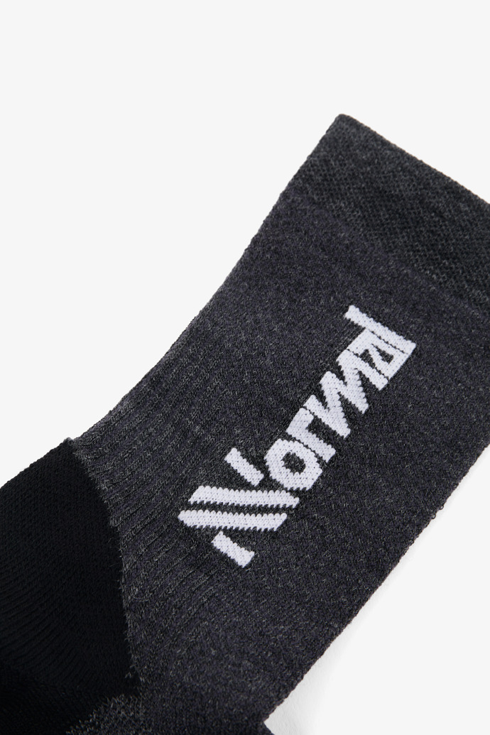 NNormal Merino socks 2 Fekete | 162LOEJKX