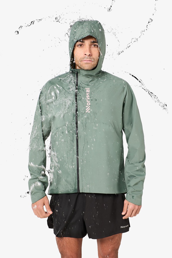 NNormal Trail Rain Jacket Zöld | 157CAGVIZ